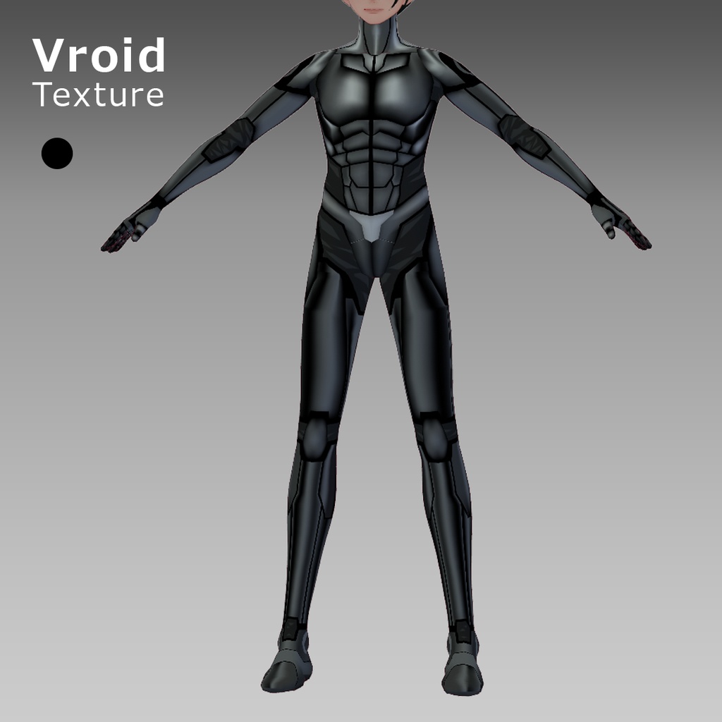 VRoidOutfit サイバーパンク スーツ001