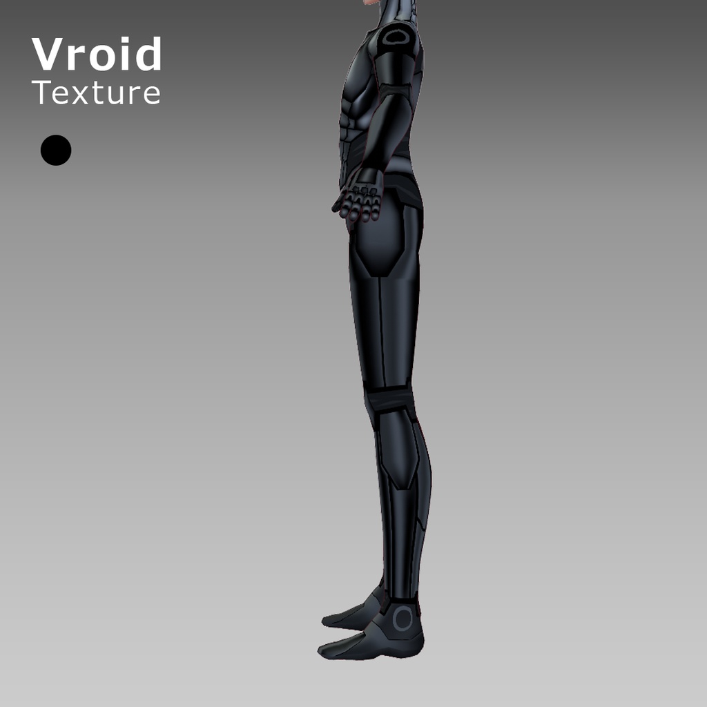VRoidOutfit サイバーパンク スーツ001