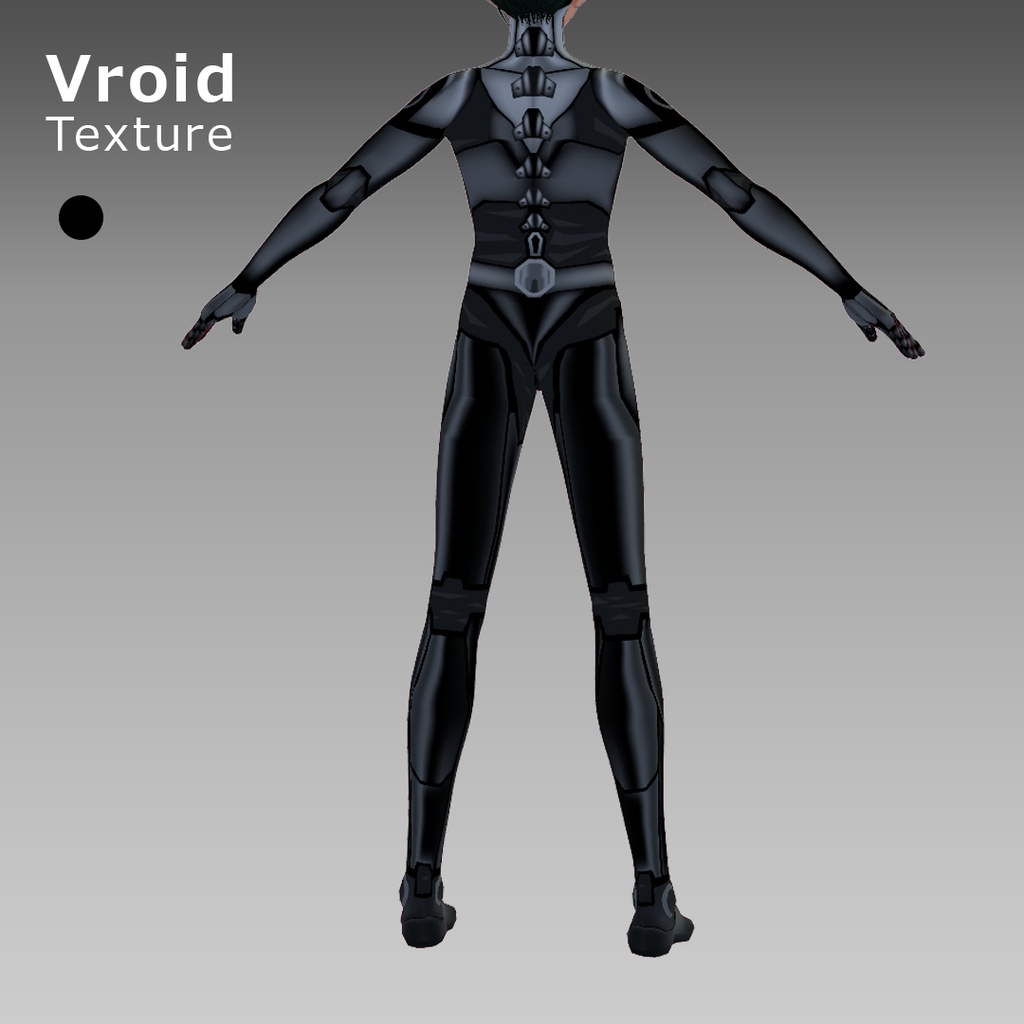 VRoidOutfit サイバーパンク スーツ001