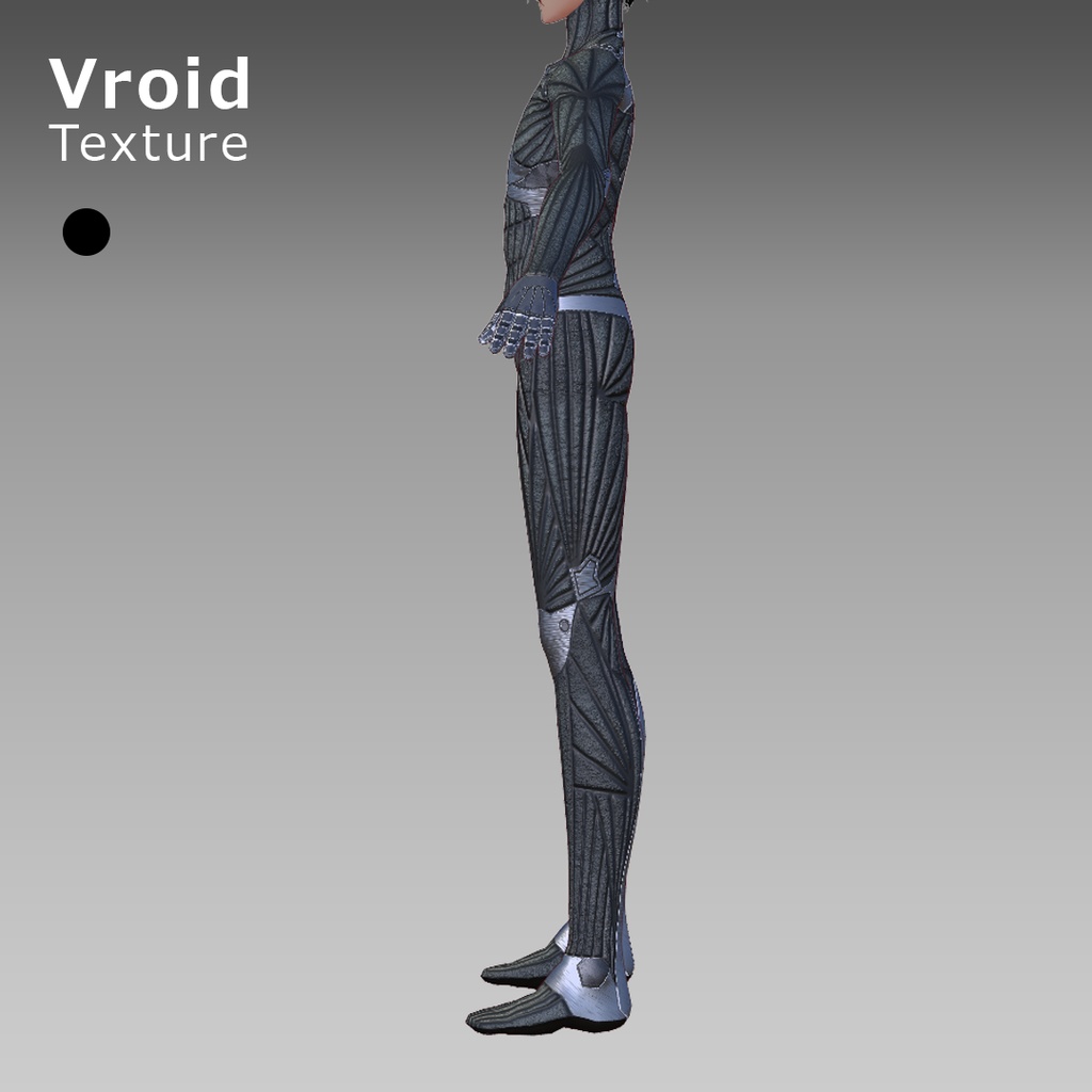 VRoidOutfit サイバーパンク スーツ002