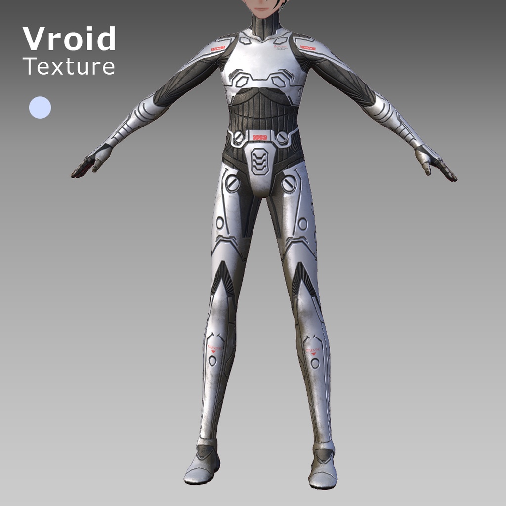 VRoidOutfit サイバーパンク スーツ003