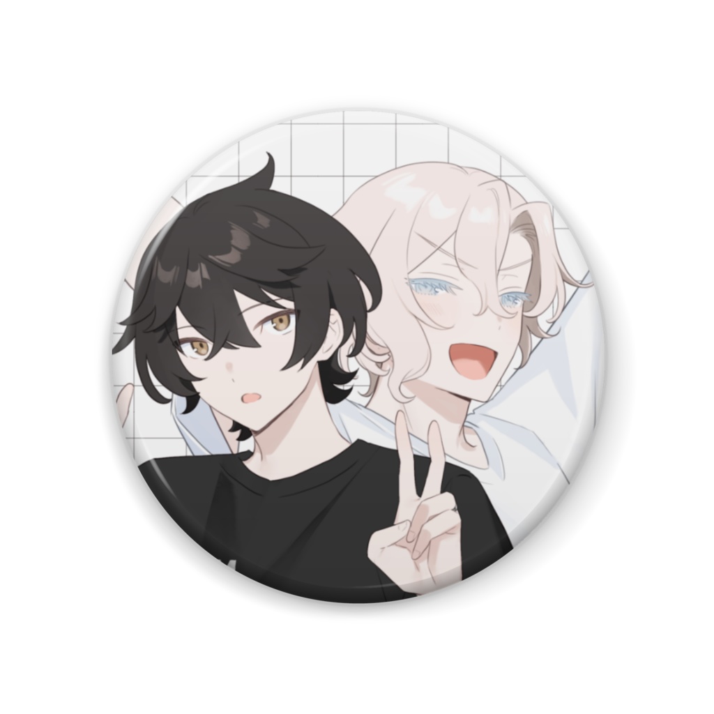 のん玉缶バッジ(ウェディングA)