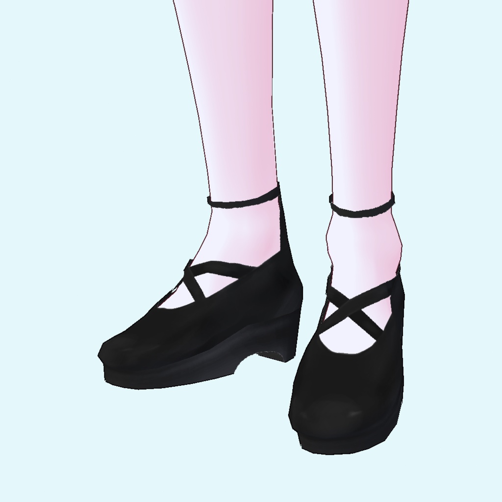 【無料】メイド風セーラーワンピ―スセット(VRoid)