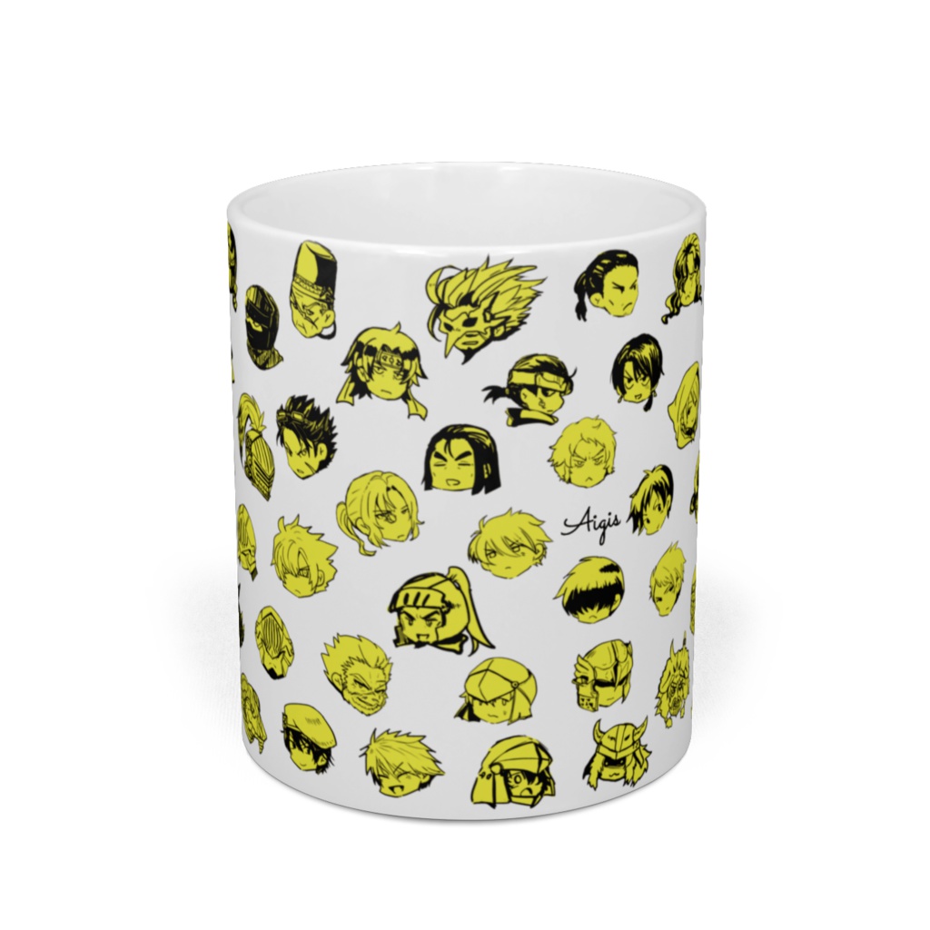 男性ユニットいっぱいマグカップ