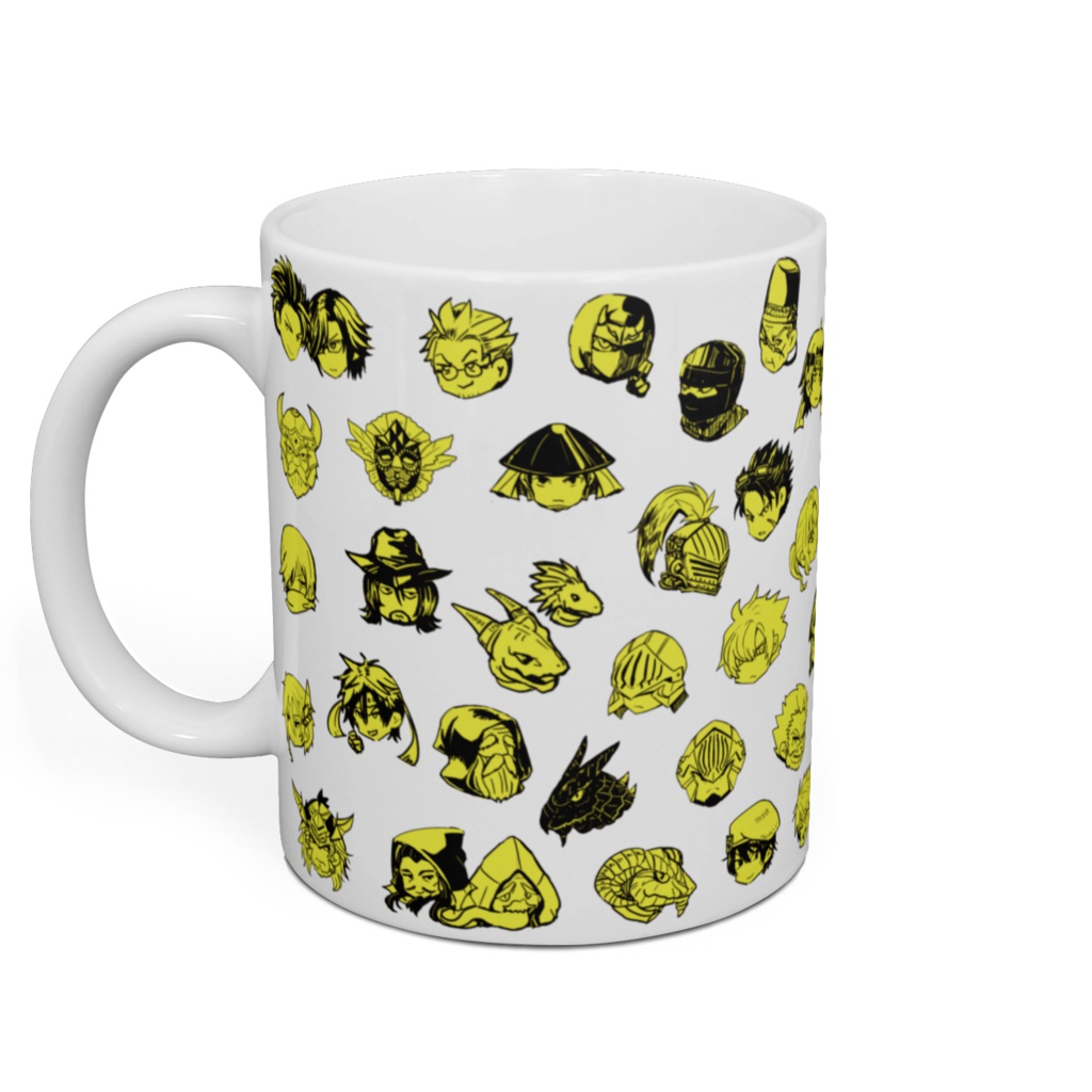 男性ユニットいっぱいマグカップ