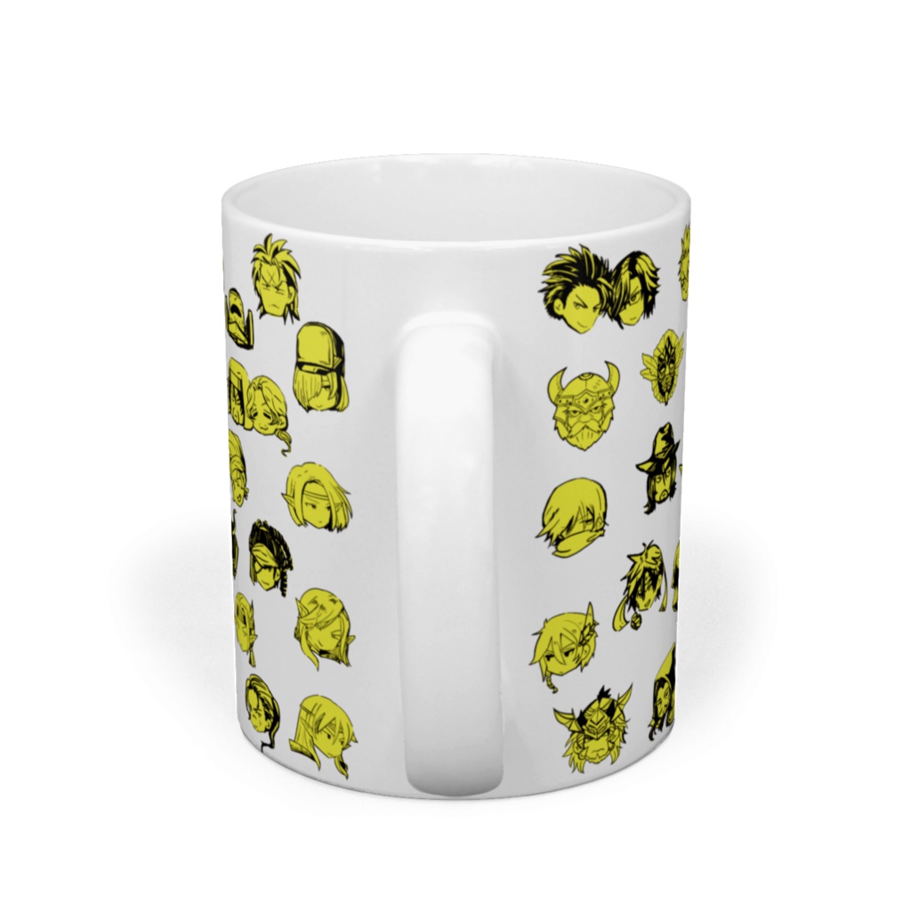 男性ユニットいっぱいマグカップ