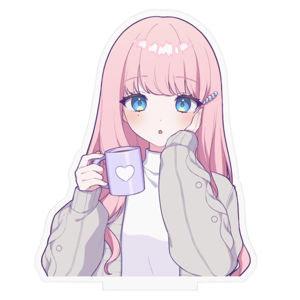 香澄なん 私服 アクリルスタンド 全3種