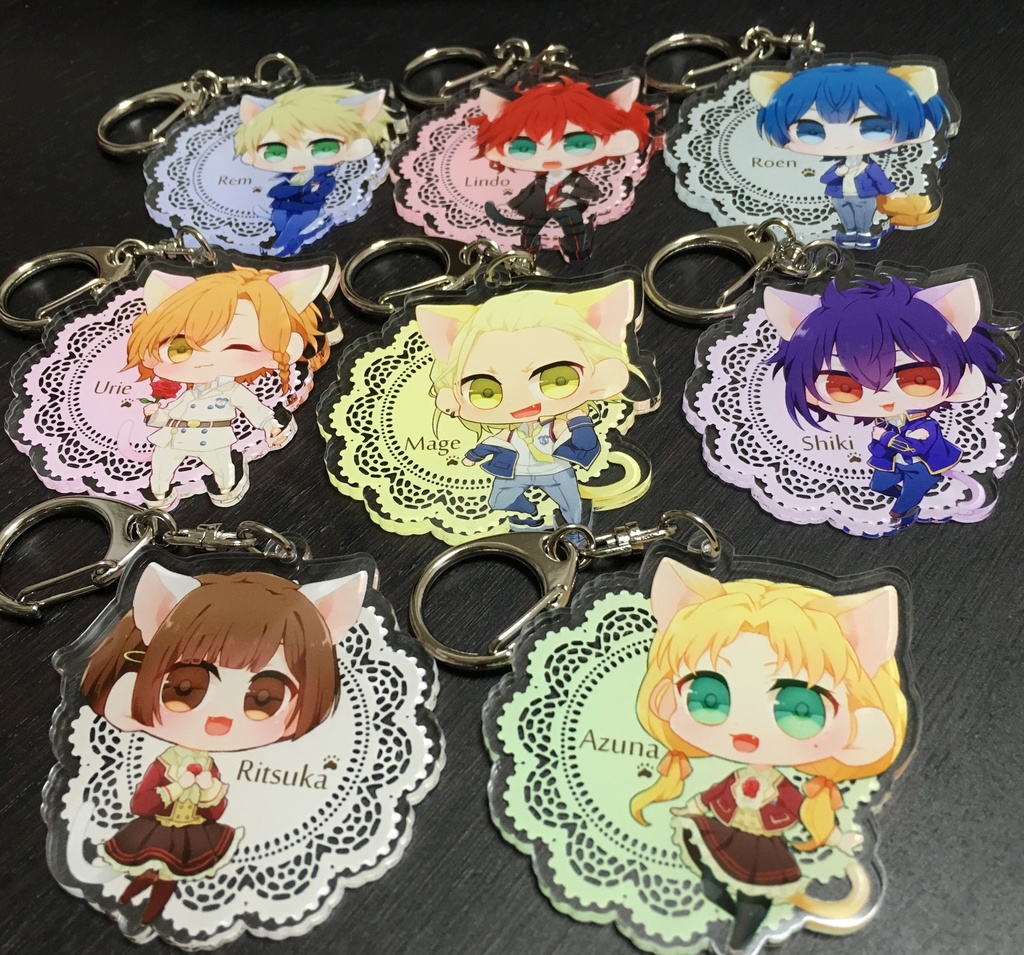 デビルスにゃんこアクリルキーホルダー