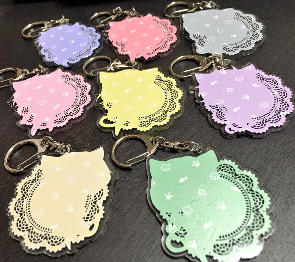 デビルスにゃんこアクリルキーホルダー