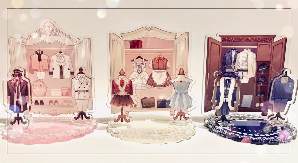 お着替えアクスタプレート