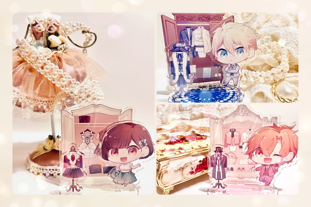 お着替えアクスタプレート