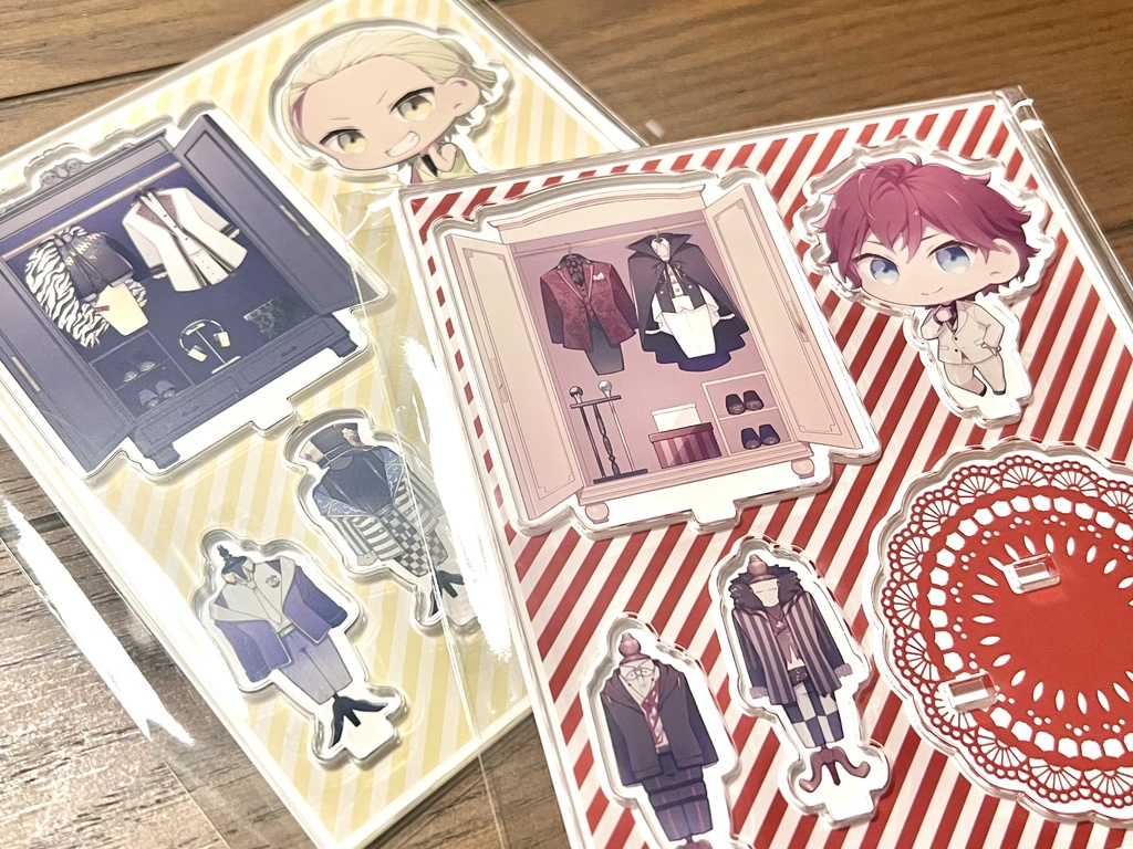 お着替えアクスタプレート