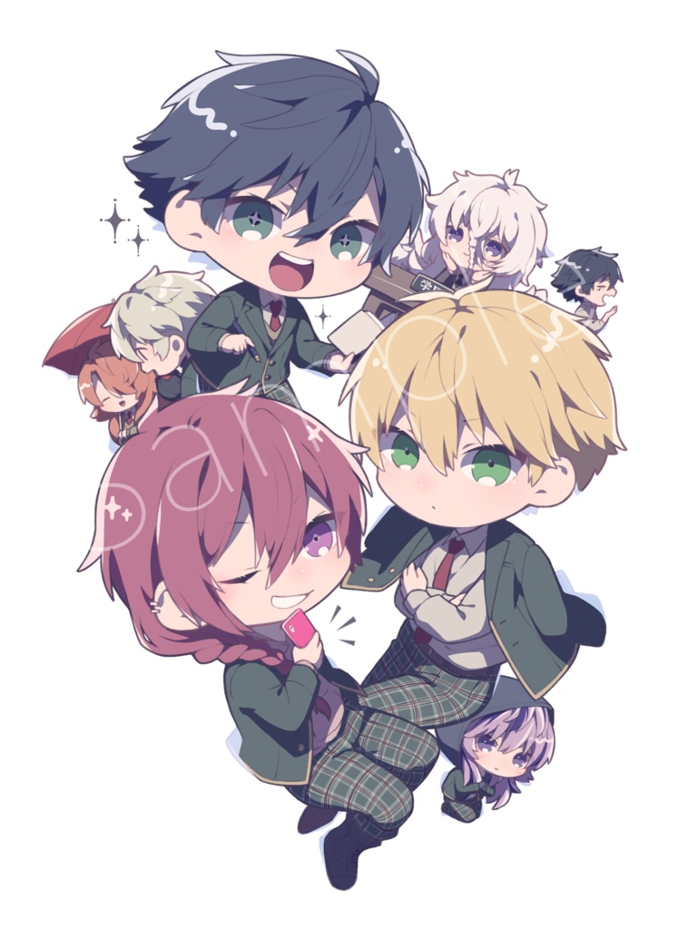 現パロアクリルスタンド