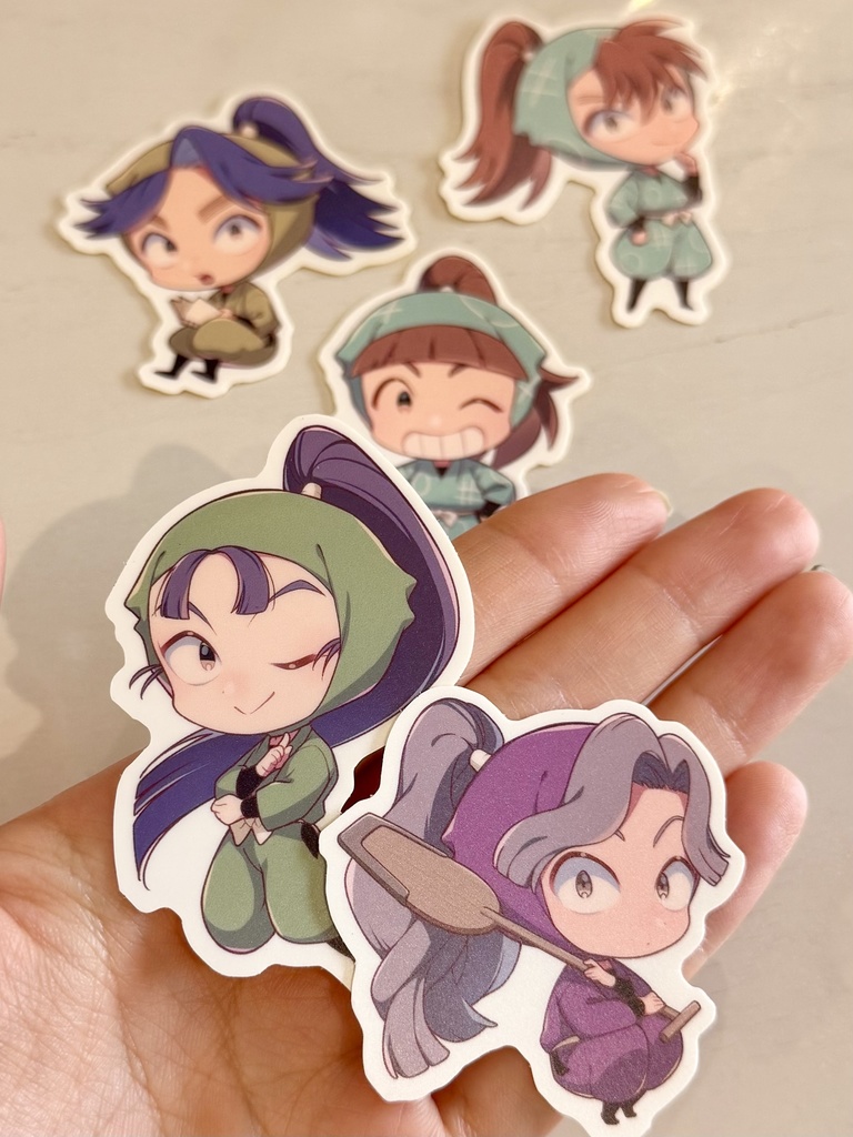 作法ステッカー