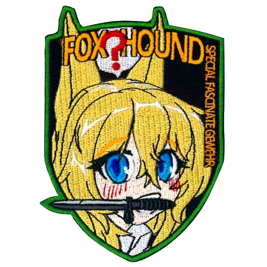 【ドルフロ】Gr G41 FOX HOUND？ワッペン 総刺繍