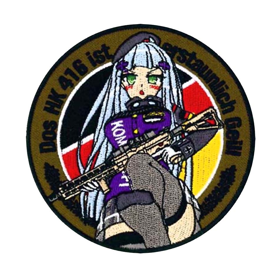 【ドルフロ】HK416 "Special mission"ワッペン
