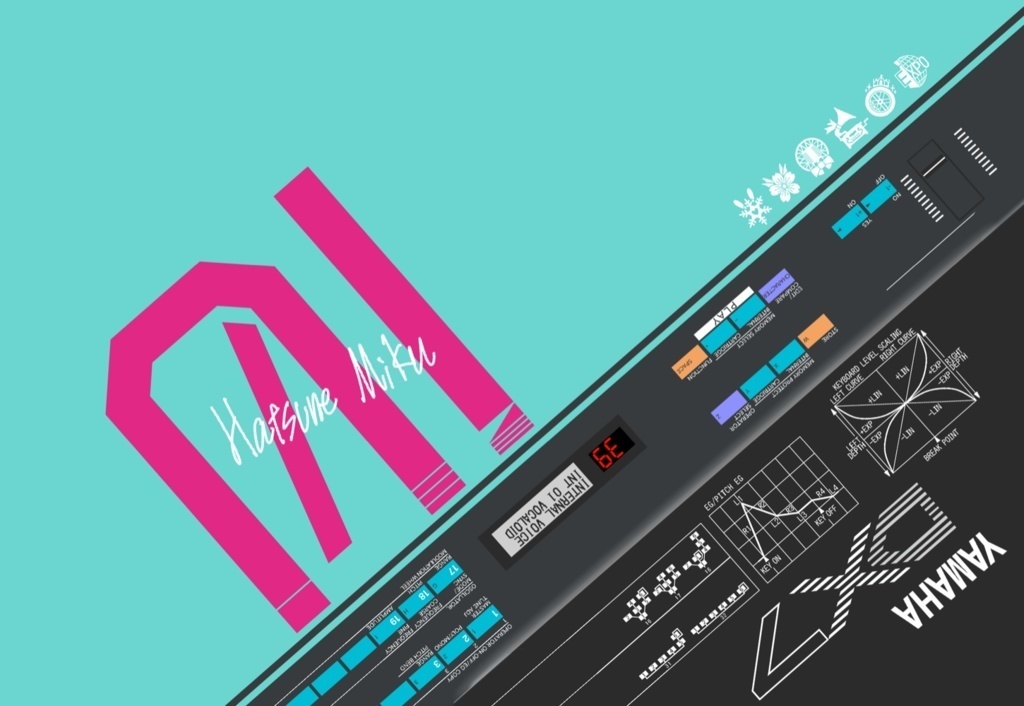 【初音ミク誕生祭】Hatsune Miku × DX7- iPhone12 mini -