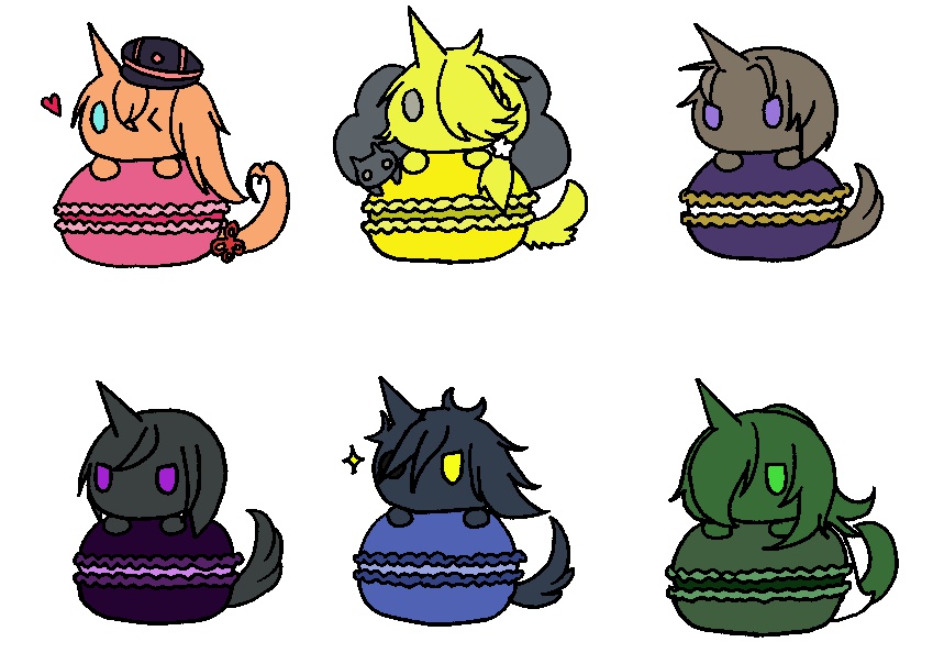 もふって乱舞アクリルキーホルダー②