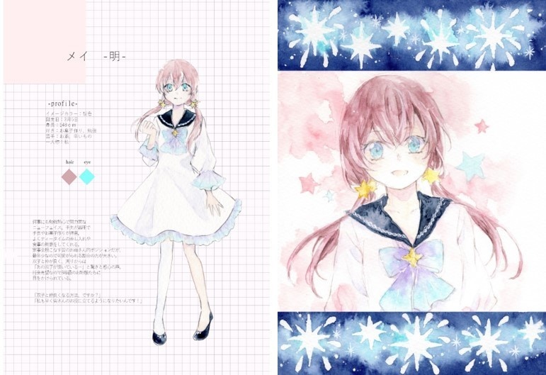 『星っこ設定集』(創作設定集)