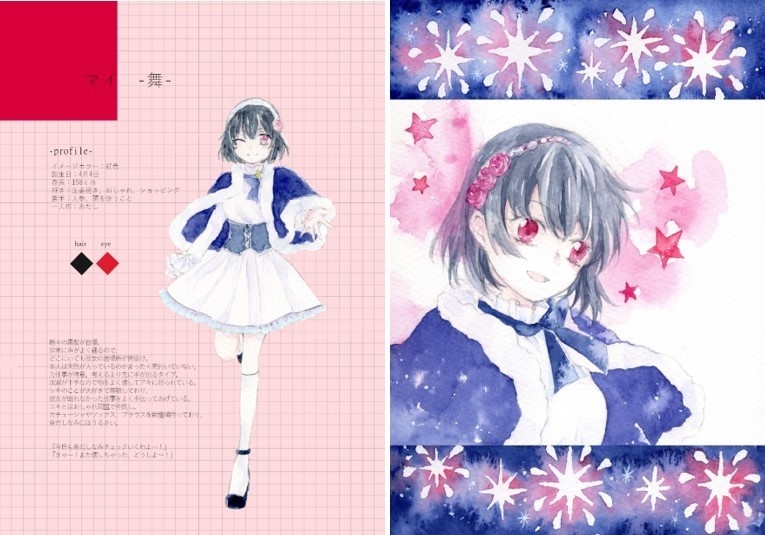 『星っこ設定集』(創作設定集)