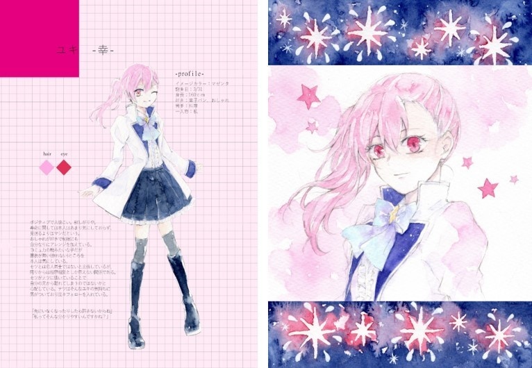 『星っこ設定集』(創作設定集)