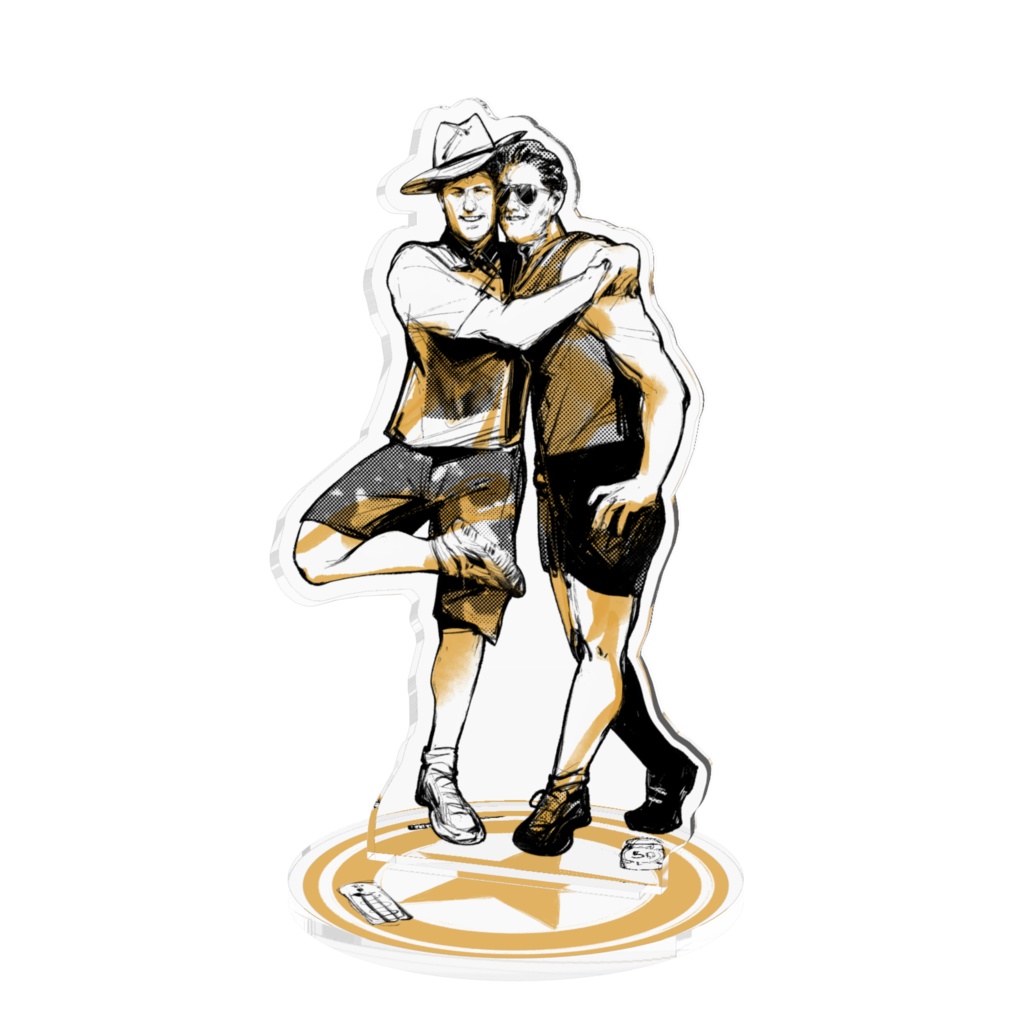 🌸ウルフマンとハリウッド・アクリルフィギュア