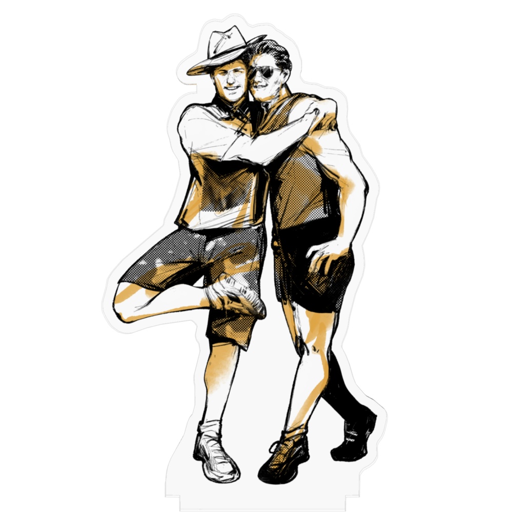 🌸ウルフマンとハリウッド・アクリルフィギュア