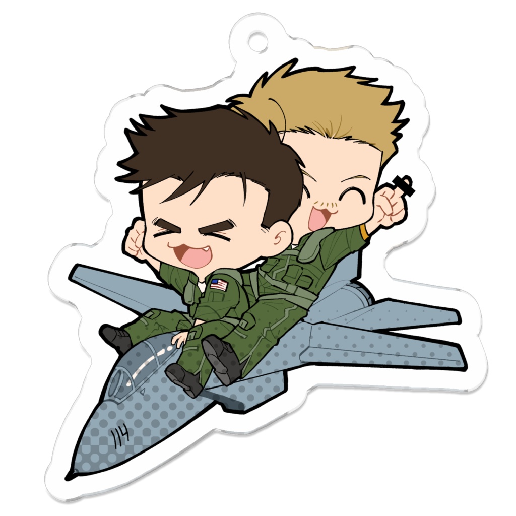 🐮マーヴェリックとグース・キーホルダー