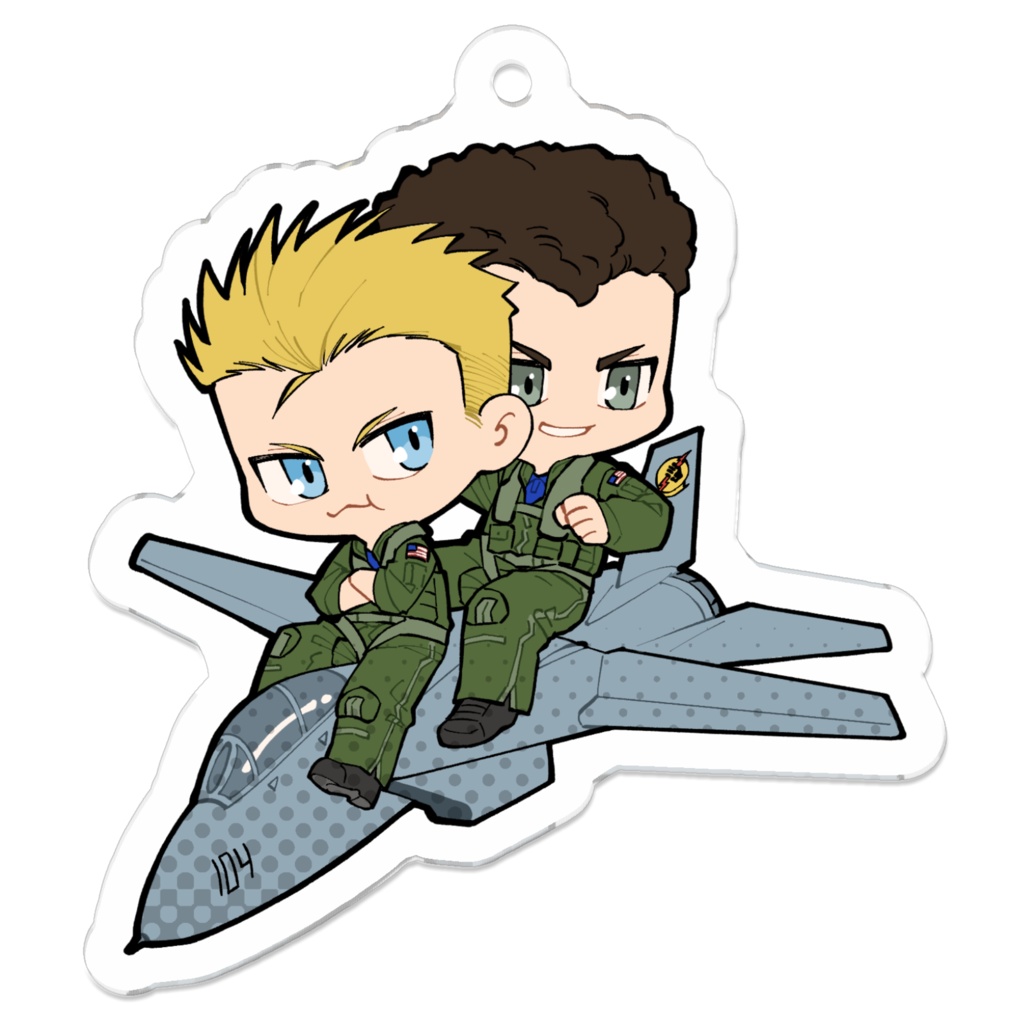 🐮アイスマンとスライダー・キーホルダー