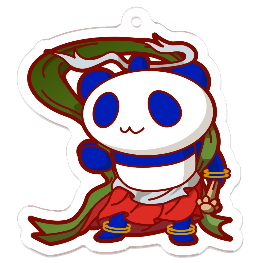 アクキー仁王吽パンダ