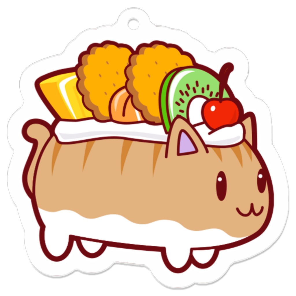 にゃんこドッグ　フルーツ