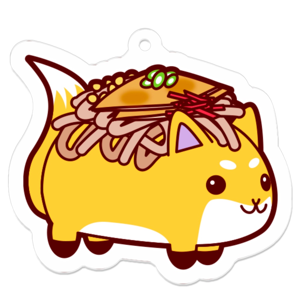 おきつね　焼うどん