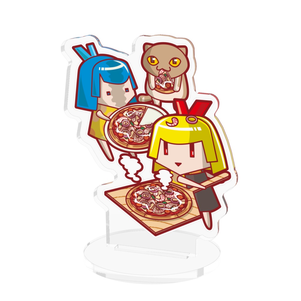 めぐ&しおピザ アクスタ