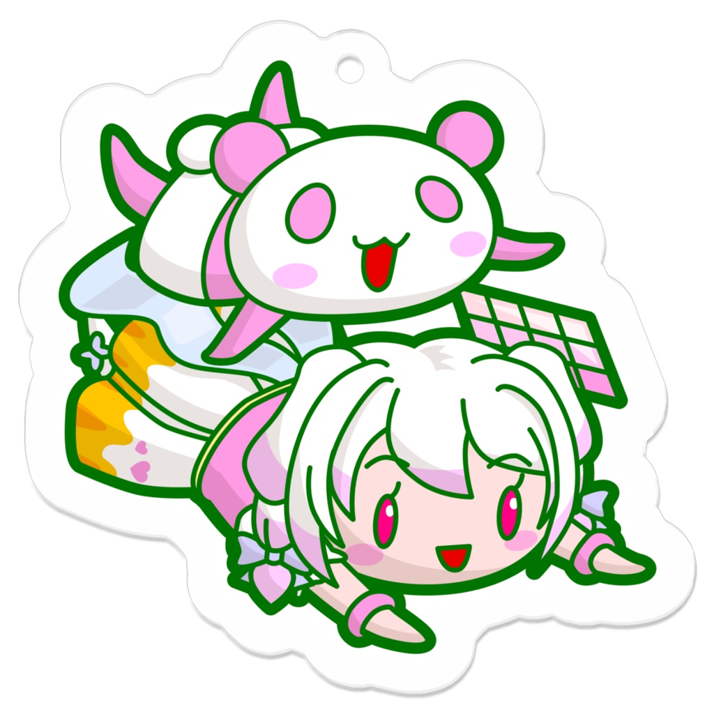パンダが乗る2秒前