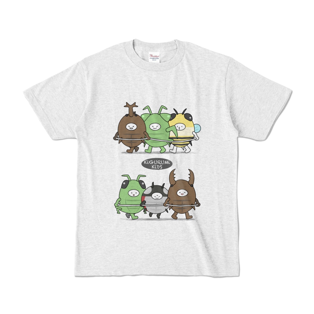 きぐるみキッズ(昆虫) - カラーTシャツ