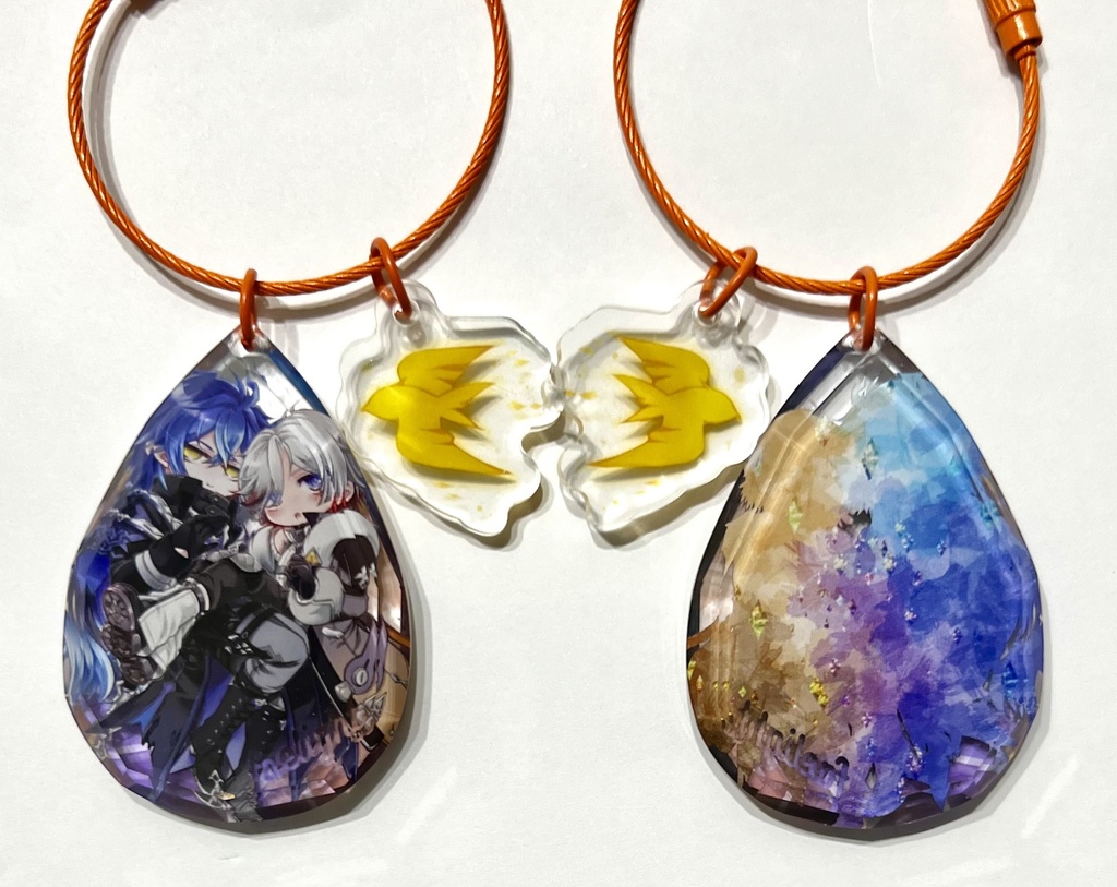 ンズイル宝石カット アクリルキーホルダー