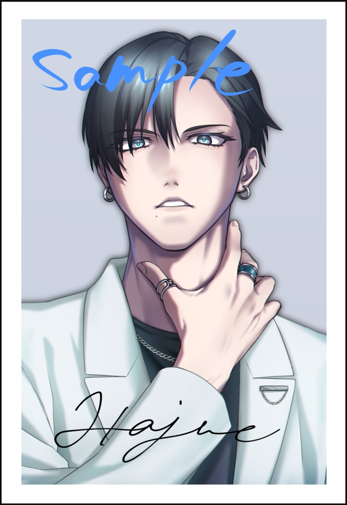 【ポストカード】手書きサイン入りブロマイド風ポストカード