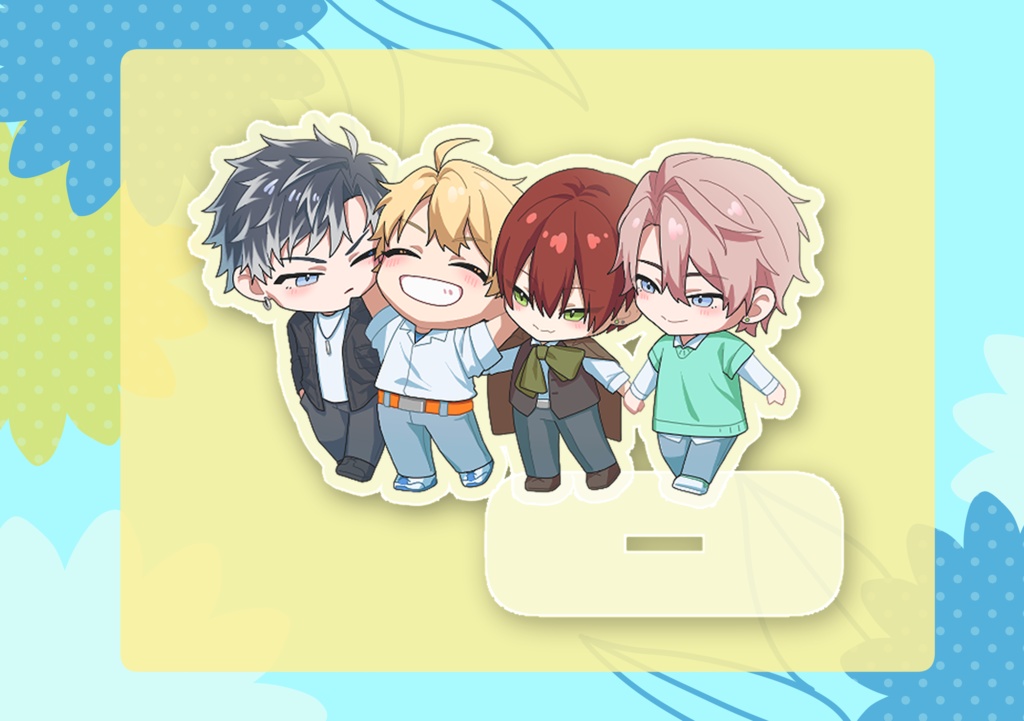 【アクリルスタンド】よにんぐみ！-しゅんかしゅうとう-