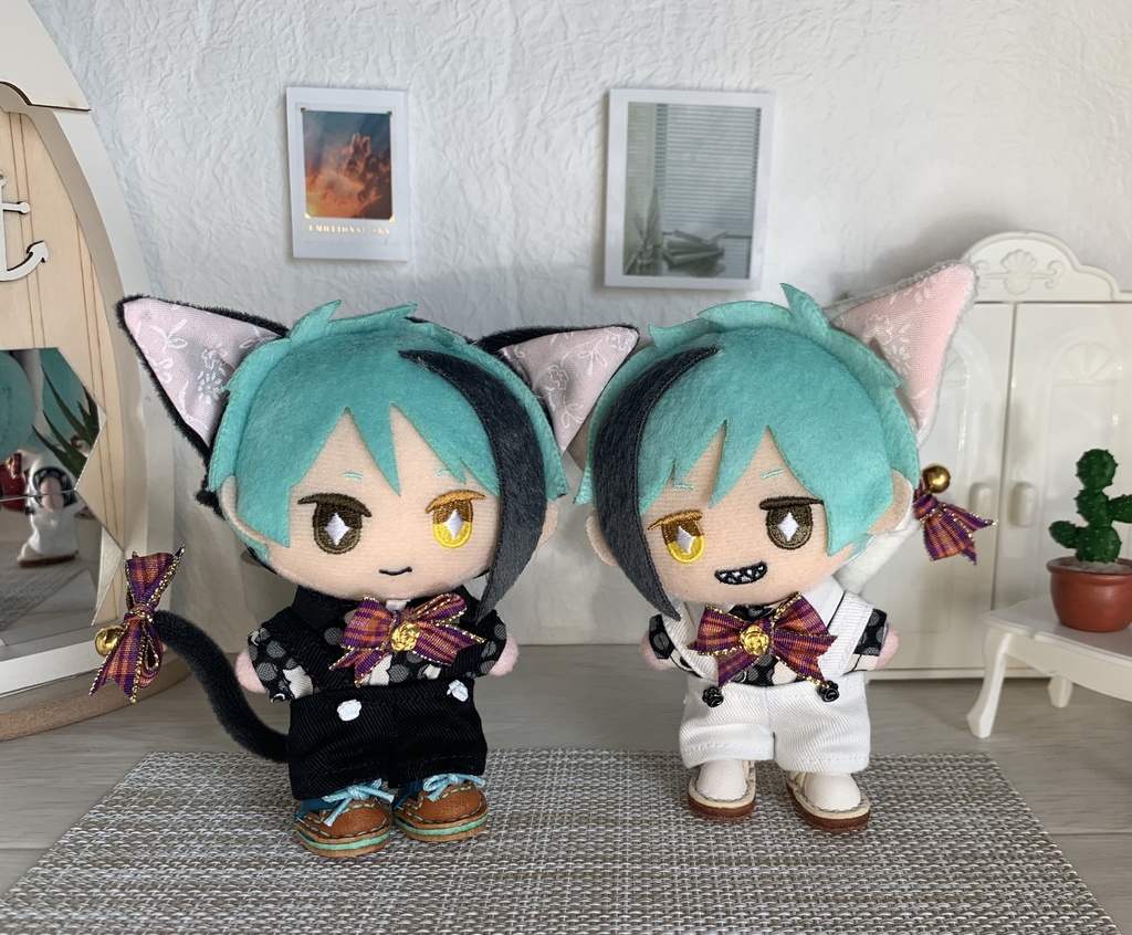 しろにゃんこせっと