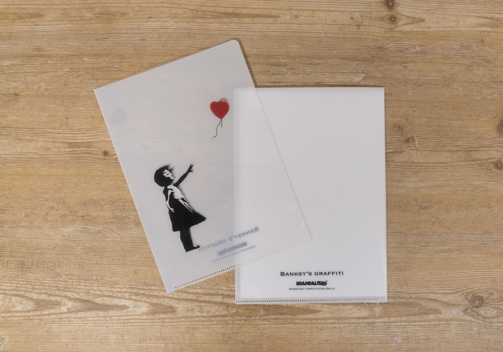 バンクシー【バルーンガール】クリアファイル