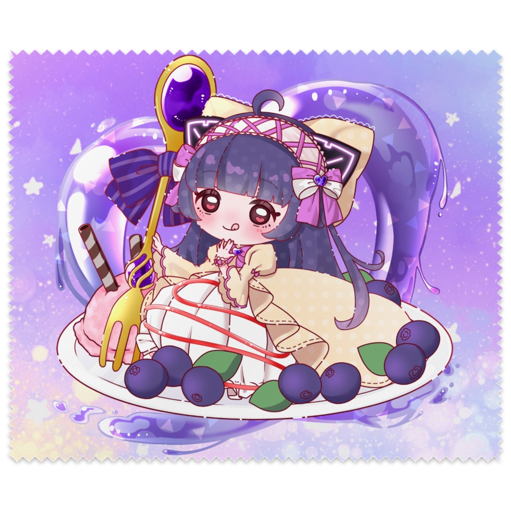 クレープパイちゃんのメガネ拭き