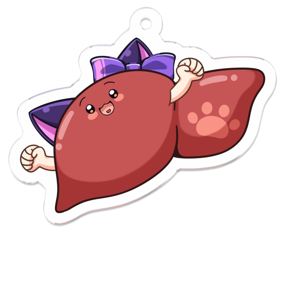 肝臓ちゃんアクキー