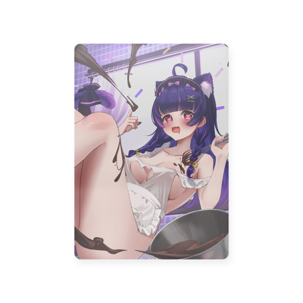 バレンタインなおいもちゃんカード