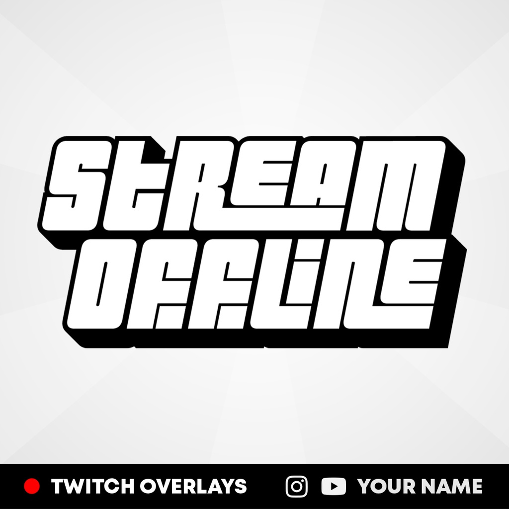 漫画ストリームオーバーレイ| Cartoon Stream Overlay