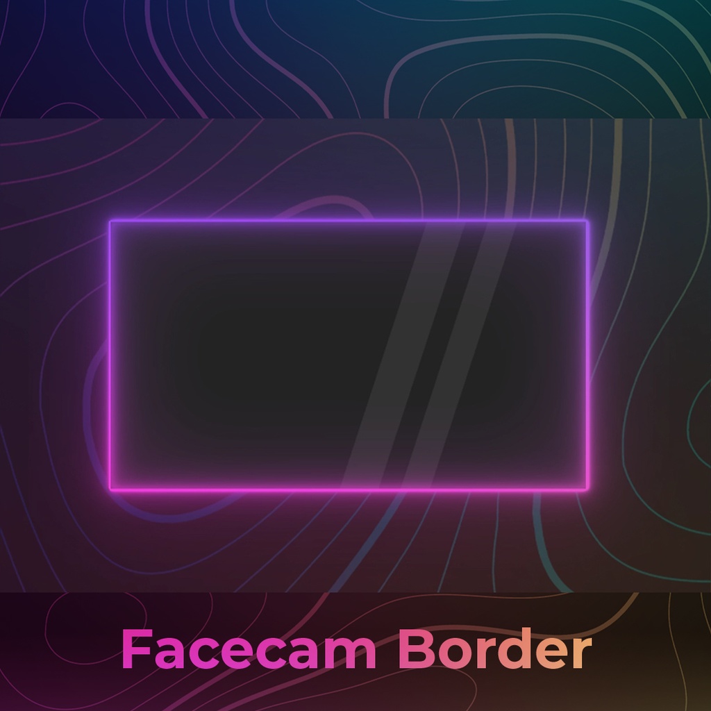 RGB ストリーム オーバーレイ アニメーション Twitch パッケージ