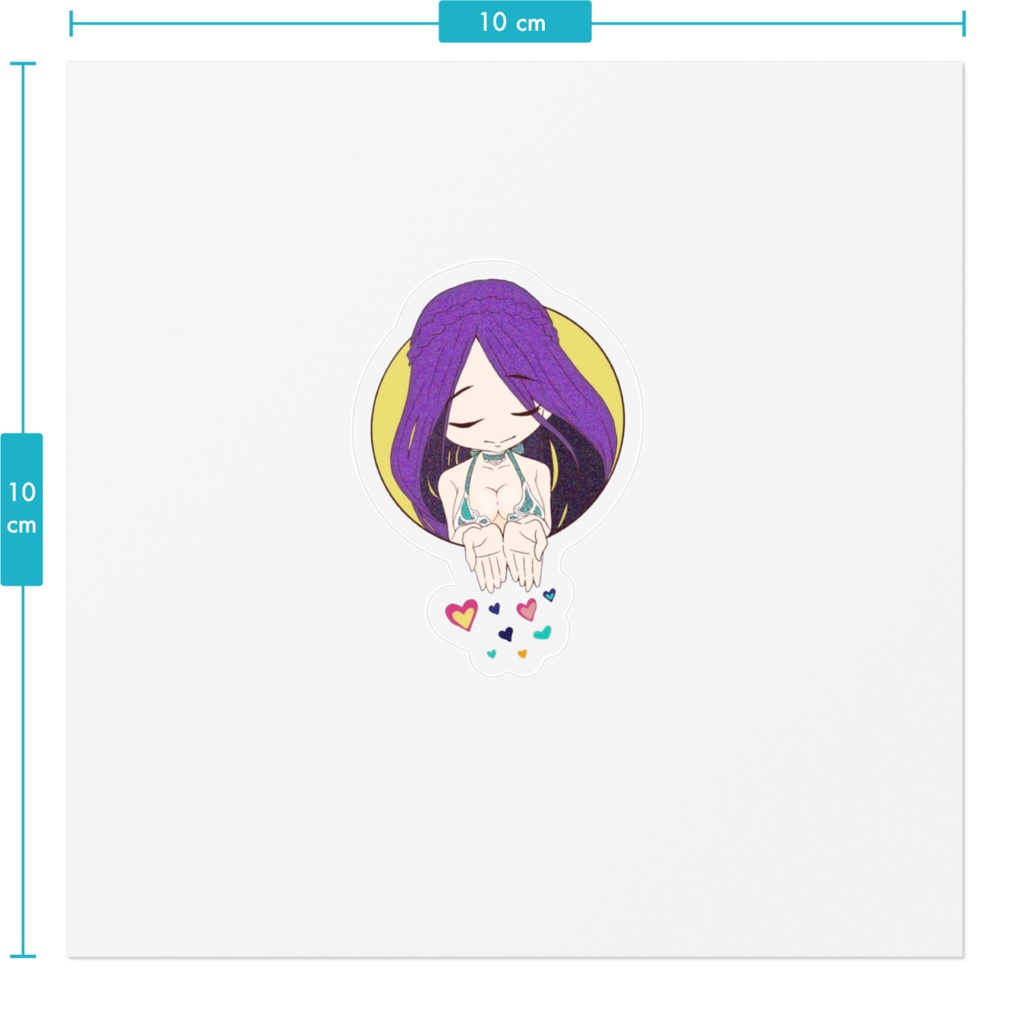 ステッカー(ヴェロニカ-ネグリジェver.-)