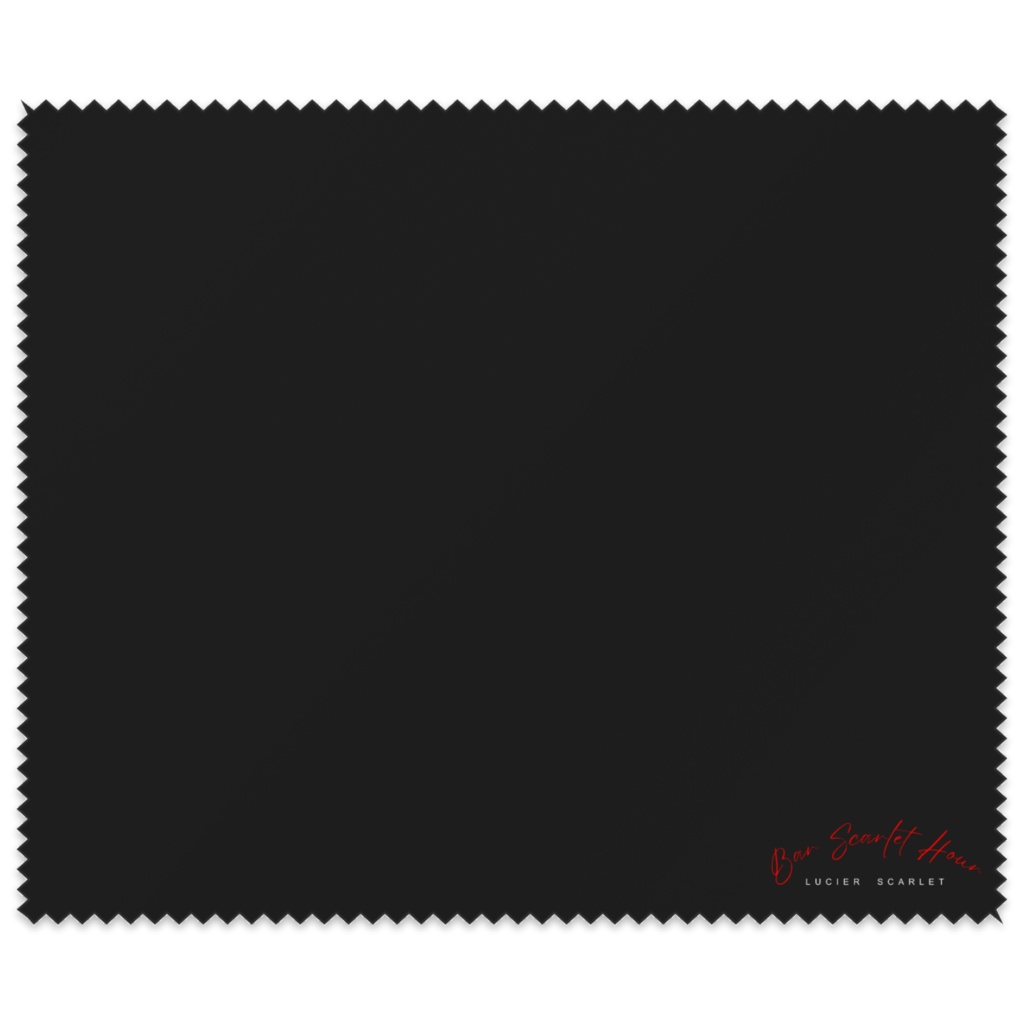 Bar Scarlet Hour メガネ拭き