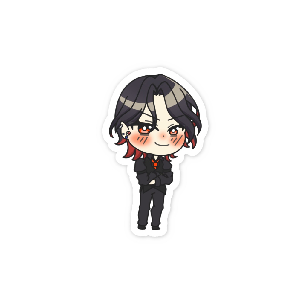 スマホステッカー SDルシエ(バーテン衣装)