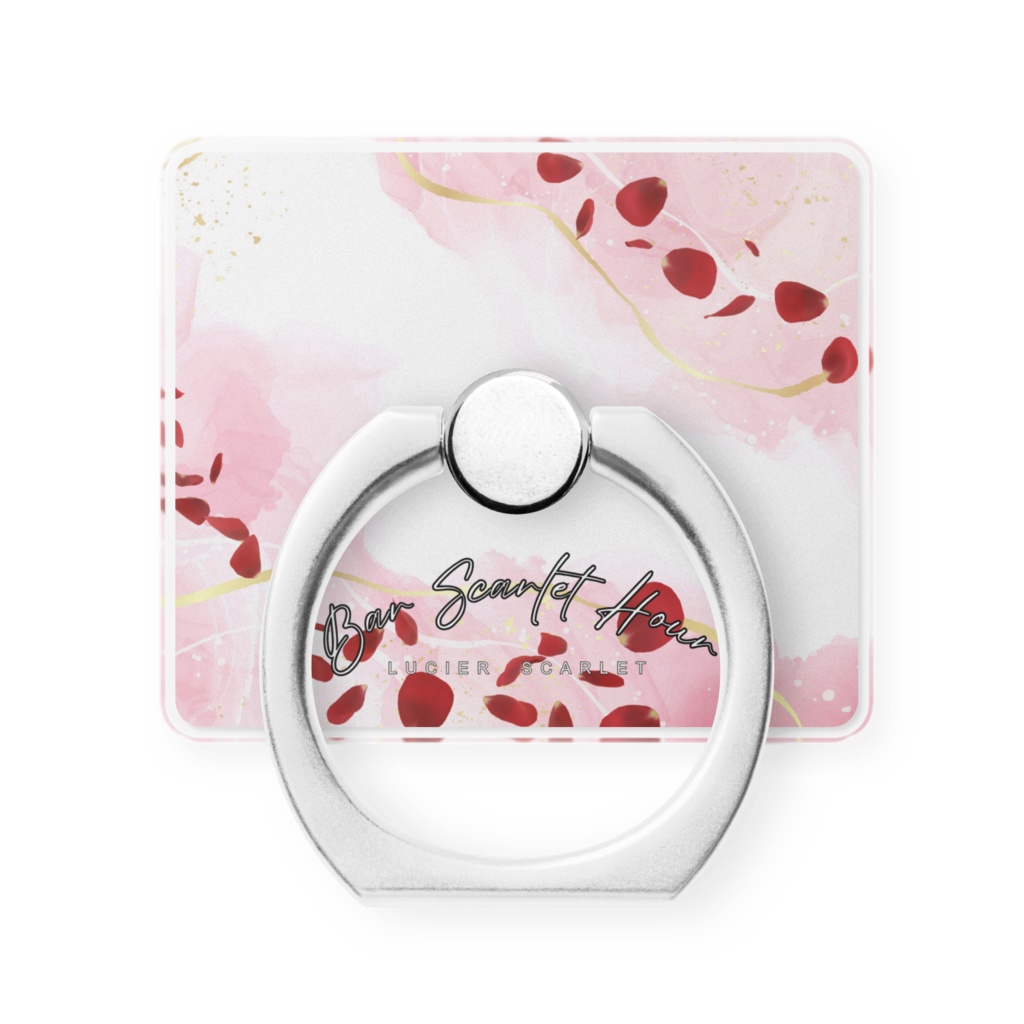 Bar Scarlet Hour スマホリングRose