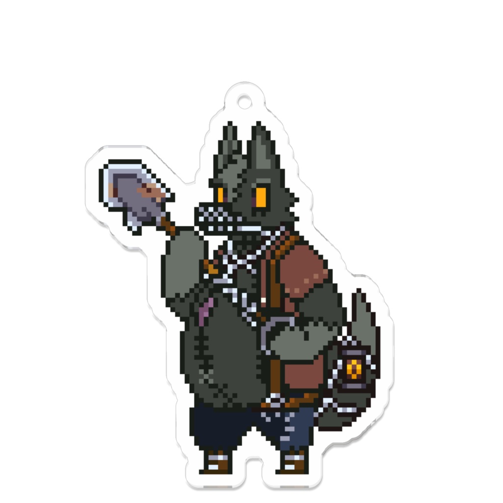 アクリルキーホルダー:フタアイ